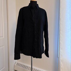 Rag and Bone black button up size large